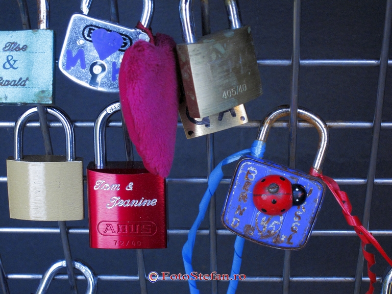 locks love in Heilbronn, Germania