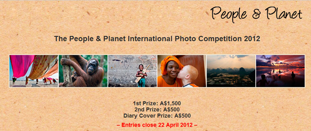 The People & Planet International Photo Competition 2012