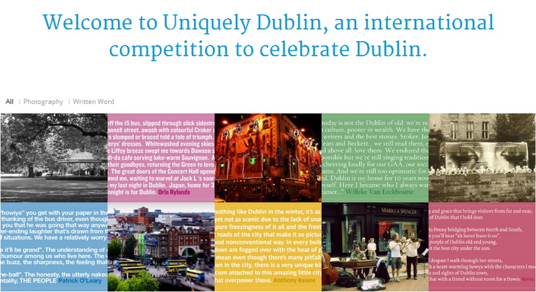 Uniquely Dublin International Competition