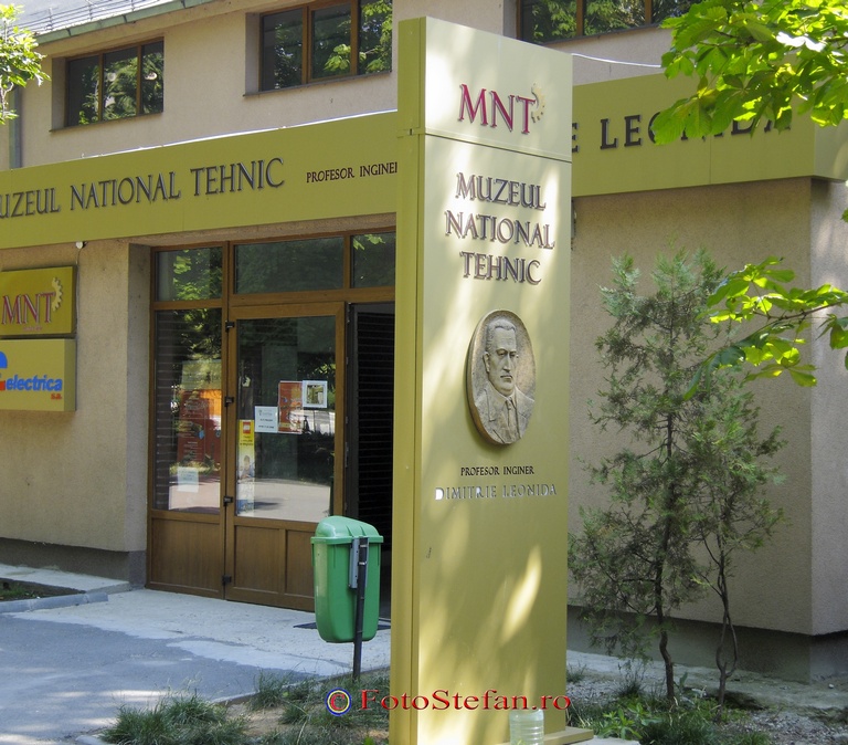 Muzeul Tehnic Dimitrie Leonida parcul carol