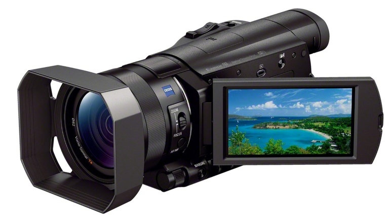 camera video compacta 4k sony