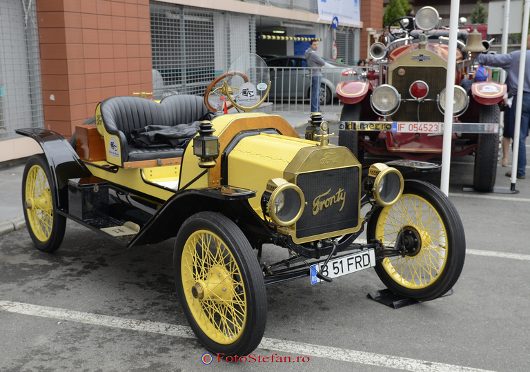 Ford T Coupe 1926 galben
