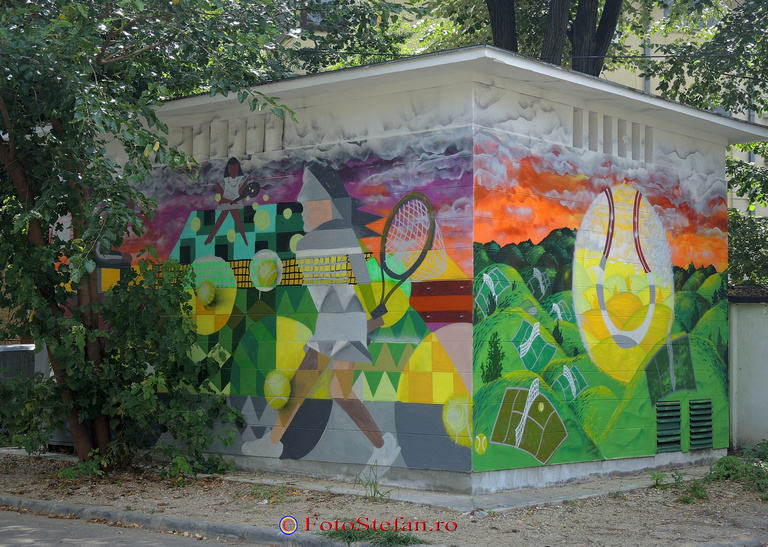 graffiti pos de transformare enel cotroceni