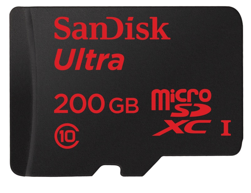 SanDisk 200GB Ultra microSDXC UHS-I Premium Edition