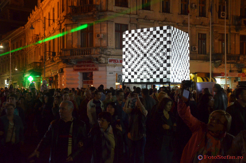 Cubic Lens festivalul luminii bucuresti 2015