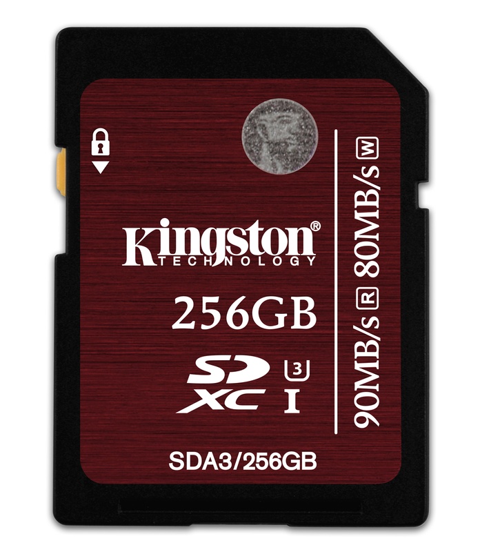 Kingston SDHC/SDXC UHS-I  256GB clasa de viteză