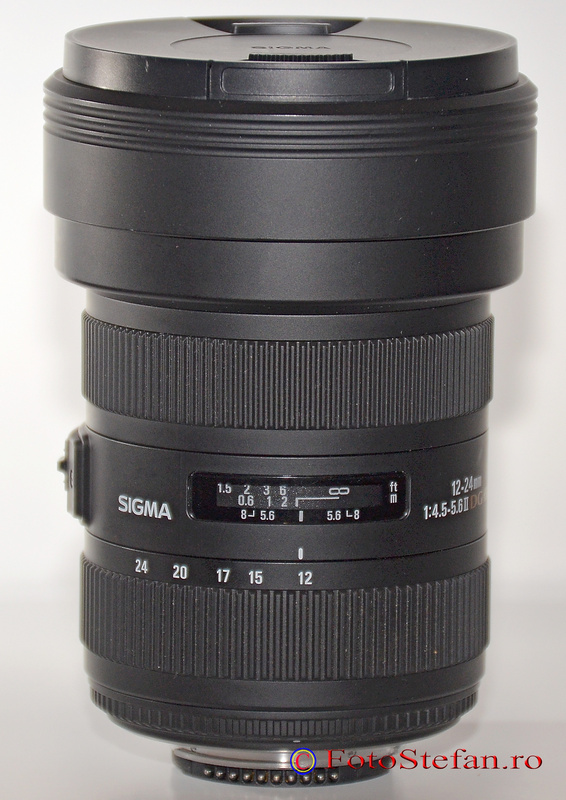 Sigma 12-24mm f4.5-5.6 DG HSM II obiectiv nikon