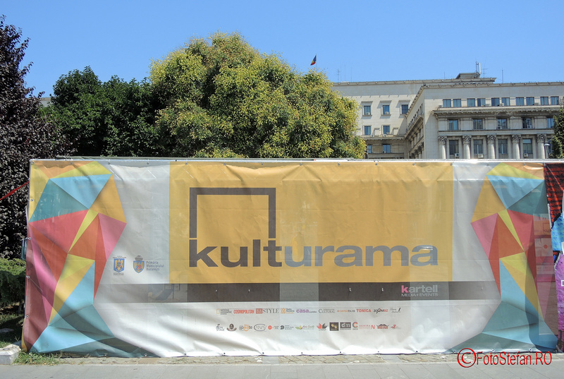 KULTURAMA Festival de arta contemporana in Piata Revolutiei Bucuresti