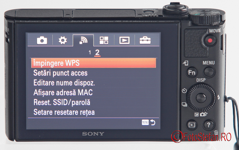 Sony HX90 wifi nfc