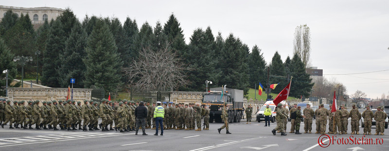 foto Repetitii pentru parada militara de 1 Decembrie - Ziua Nationala a Romaniei