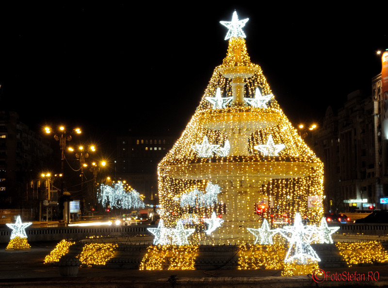 Foto: Luminile de sarbatori 2015 din Bucuresti