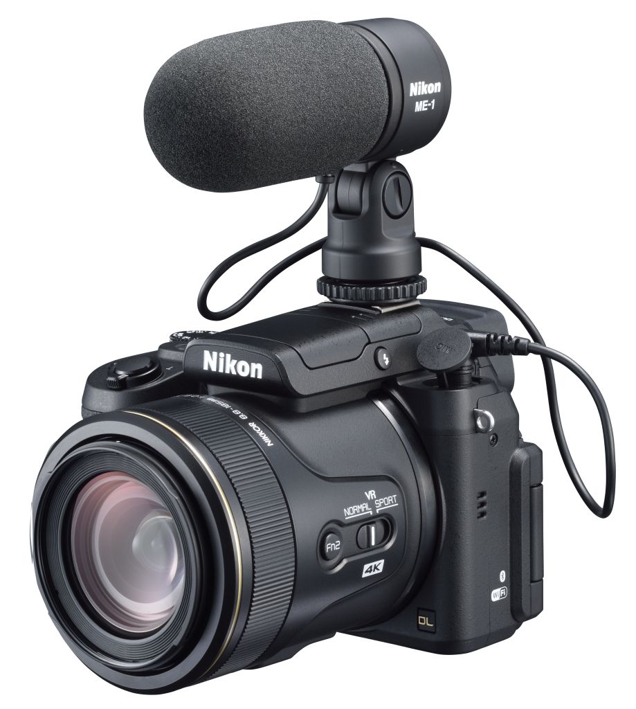 Nikon DL24-500 f/2.8-5.6 si microfon ME-1