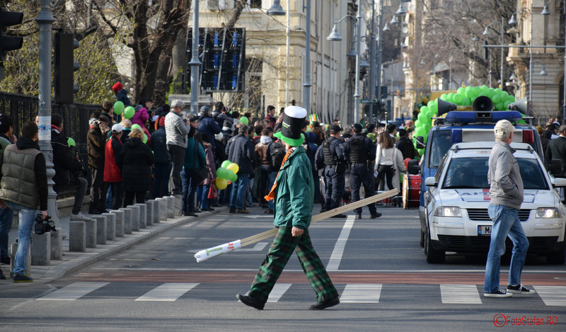 fotografii parada sfantul Patrick Bucuresti martie 2016