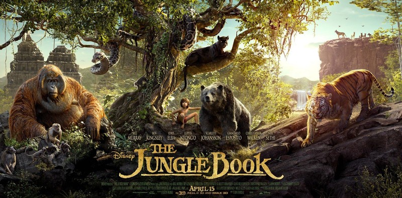 poster film cartea junglei the jungle book 2016