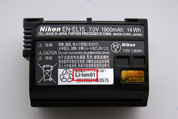 nikon d500 en-el15 Li-ion01