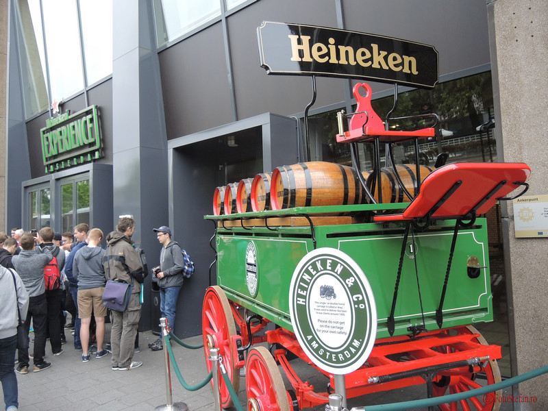 poza trasura Heineken Experience Amsterdam 