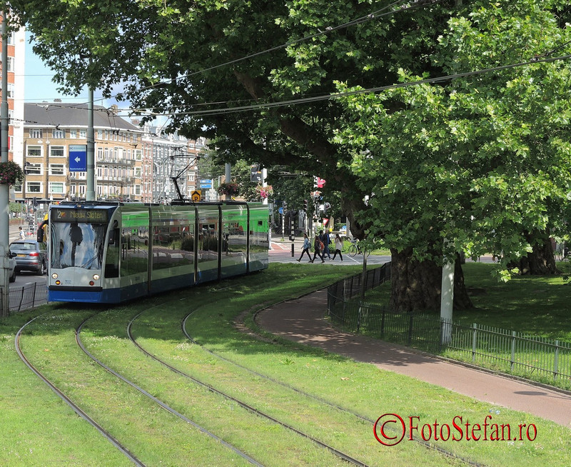 poza tramvaie amsterdam