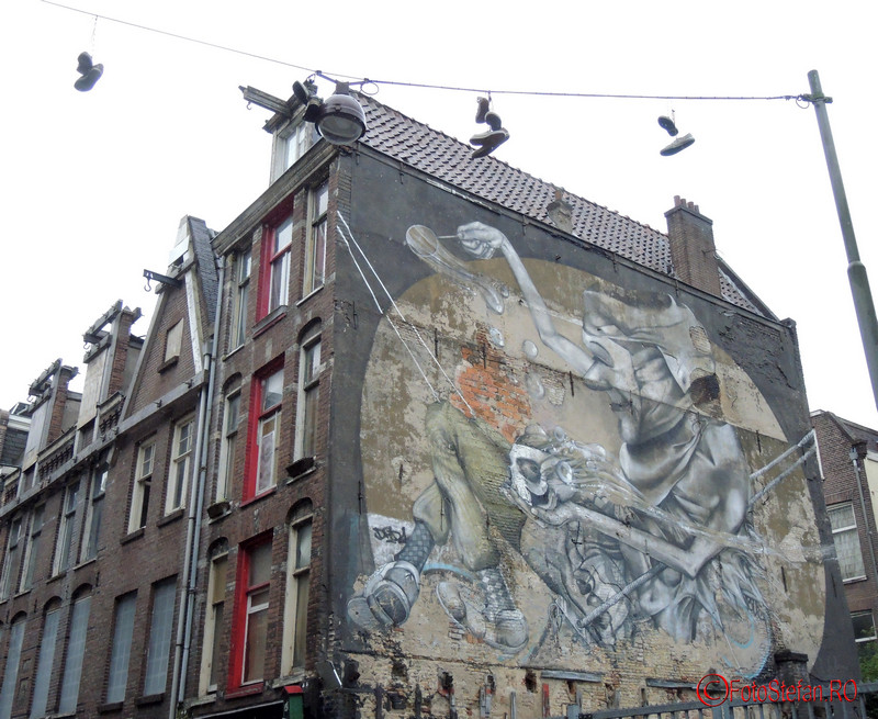 poza graffiti amsterdam