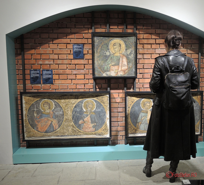 poze vernisaj expozitie fresce restaurate manastirea vacaresti