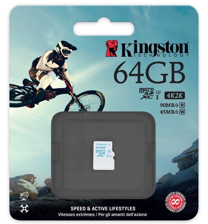 card de memorie microSD UHS-I U3 kingston