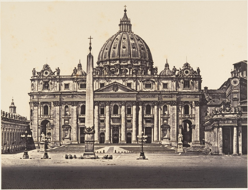 veche fotografie poza gratuita vatican roma italia 1848