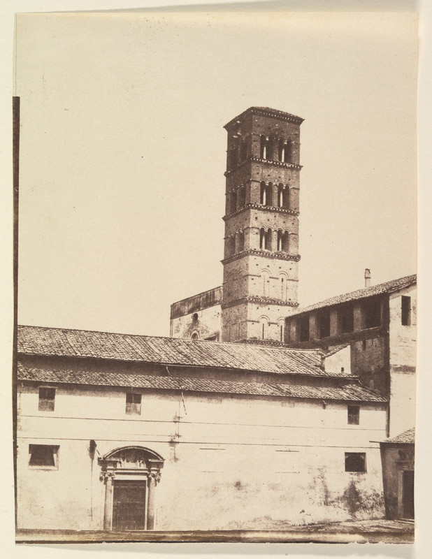 poza veche gratuita Basilica di Santa Francesca Romana roma italia 1850