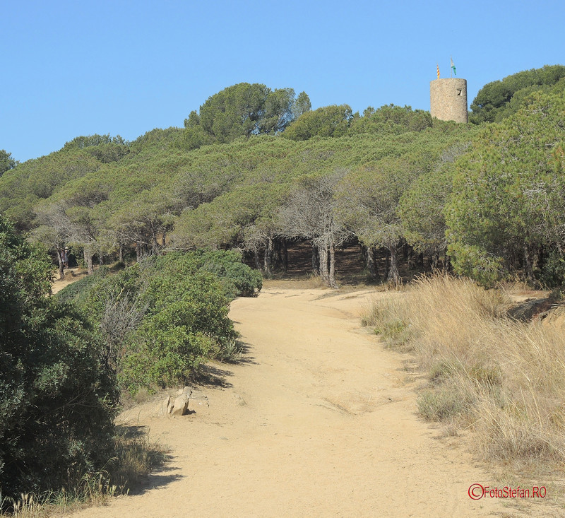 foto castel Sant Joan’s lloret de mar costa brava spania