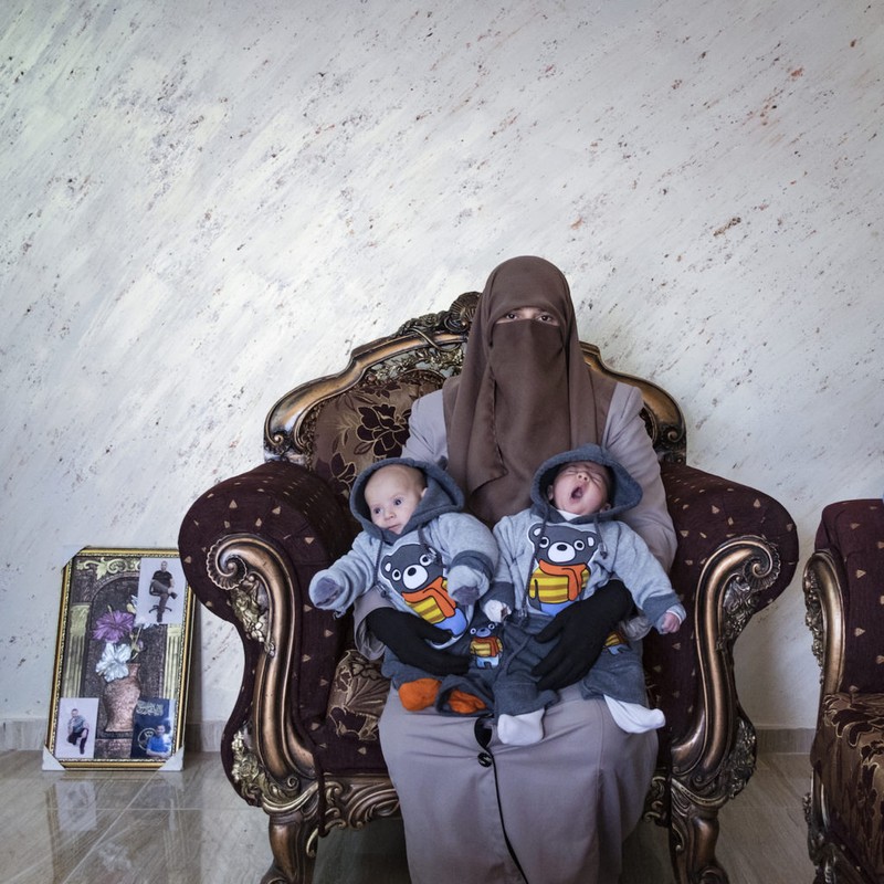 poze copii gemeni fata araba val islamic Antonio Faccilongo