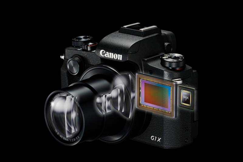 aparat foto compact performant scump Canon G1 X Mark III