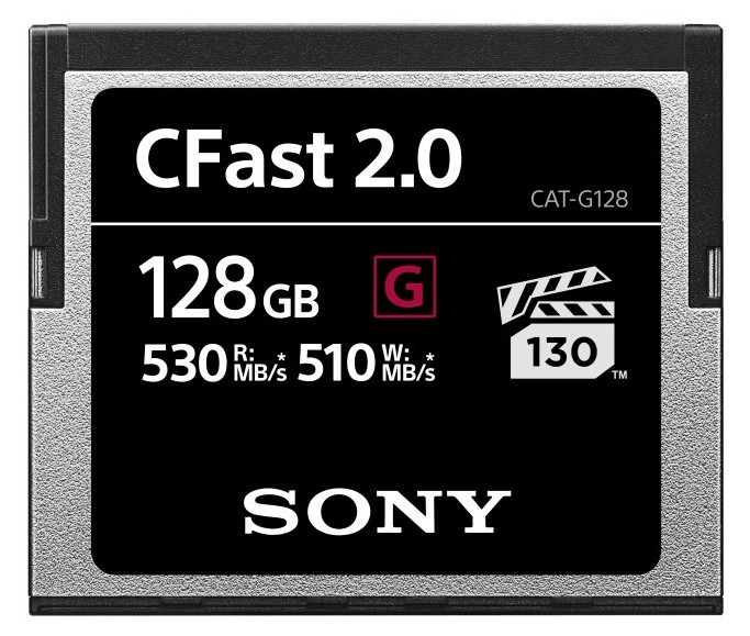 poza card memorie pro dslr Sony CFast  128GB CAT-G128