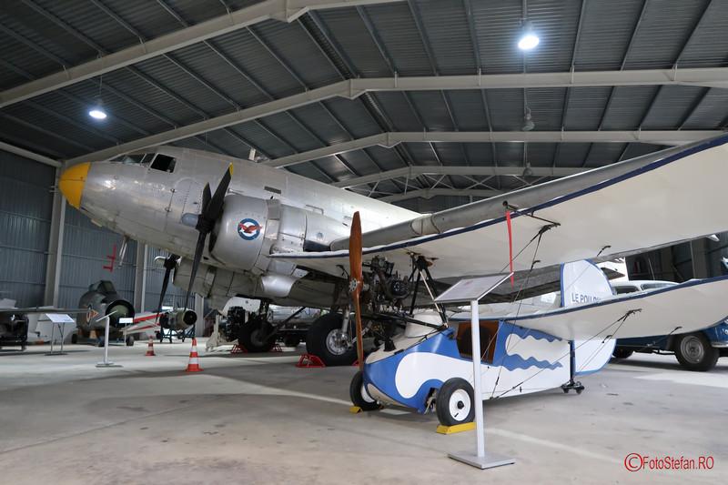 poze avion Le Pou du Ciel Douglas C-47 Dakota muzeul aviatiei malta