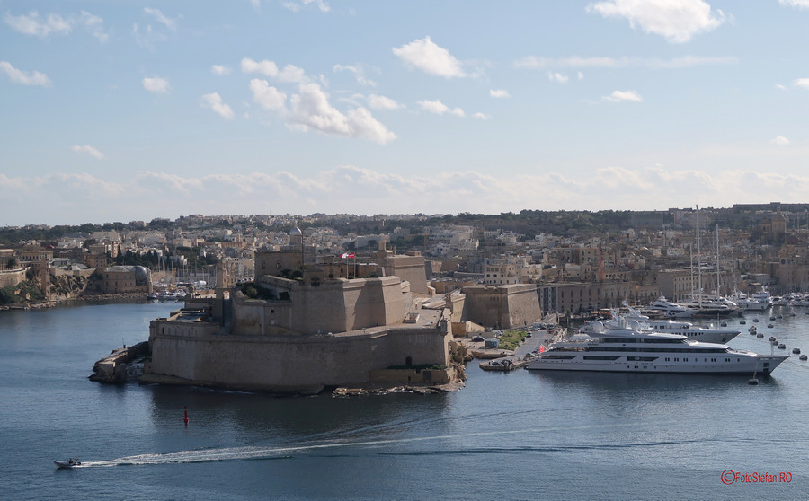 poza fotografie Fortul Saint Angelo calatorie malta