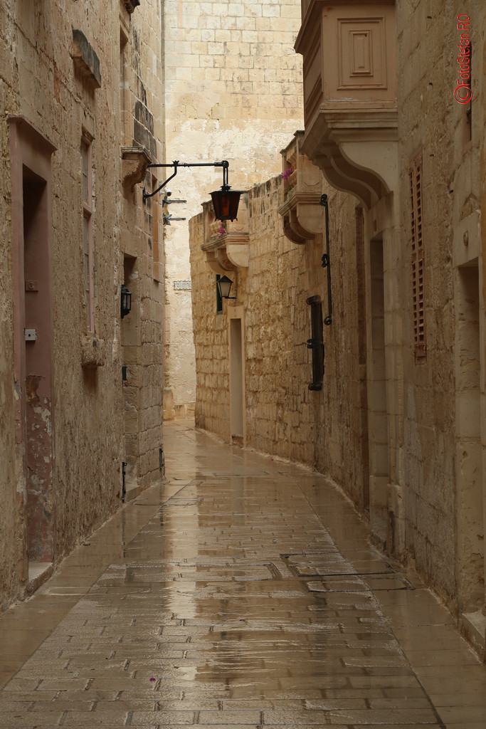 poze fotografii calatorie mdina strazi malta