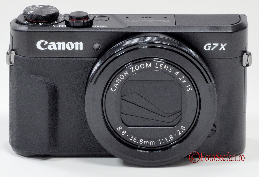 test review aparat foto compact Canon G7 X Mark II