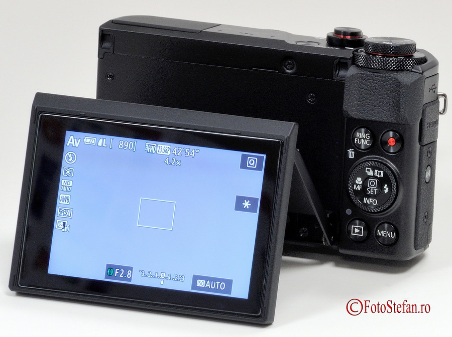 lcd mobil touchscreen Canon PowerShot G7 X Mark II