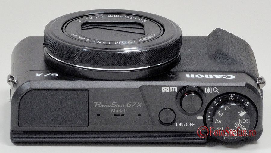 aparat foto compact performant Canon PowerShot G7 X Mark II
