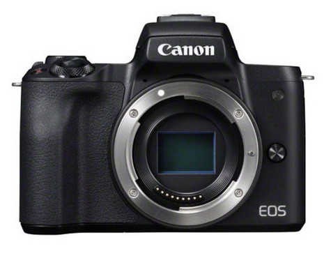 poza senzor aparat foto mirrorless Canon EOS M50