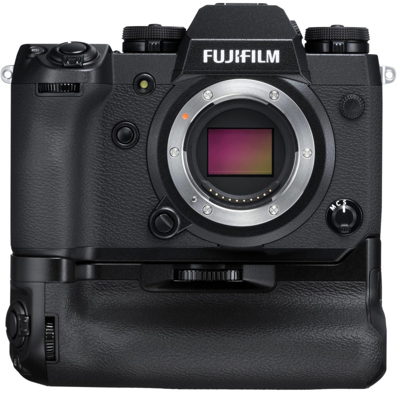 poza grip aparat foto mirrorless senzor Fujifilm X-H1