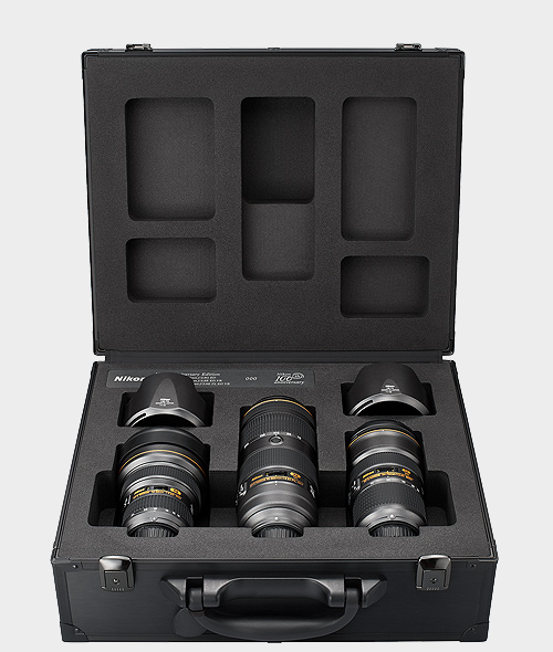 geanta setul NIKKOR triple F/2.8 zoom lens set