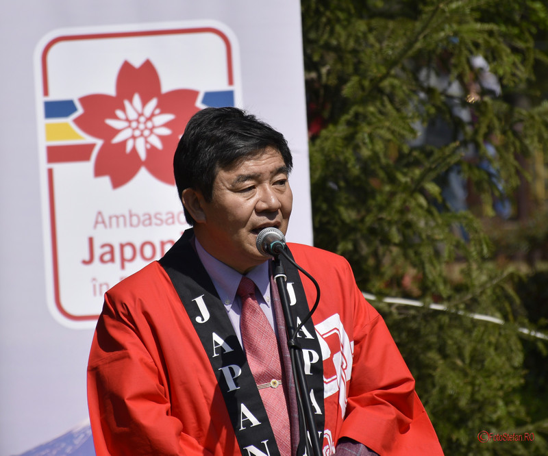 poza fotografie portret Kisaburo Ishii ambasadroul Japoniei Herastrau