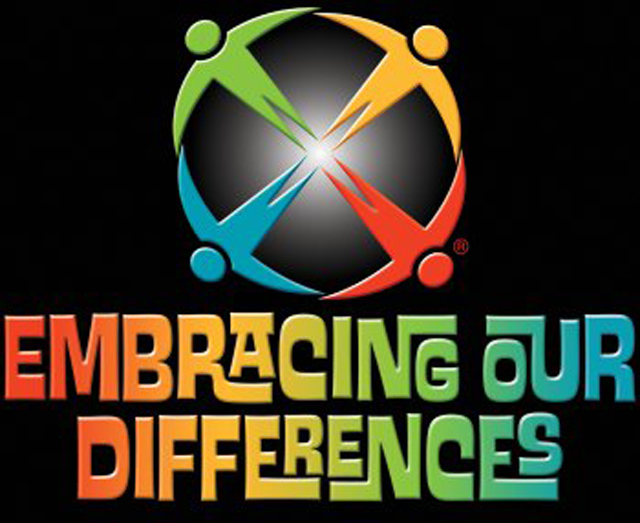 Embracing Our Differences 2018 Art Competition poster banner