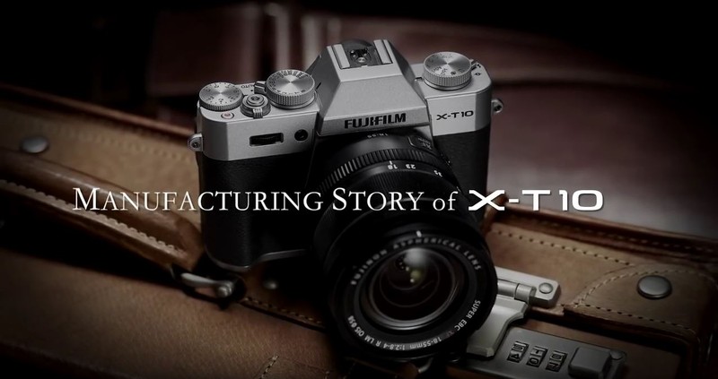 cum se fabrica aparat foto mirrorless Fujifilm X-T10