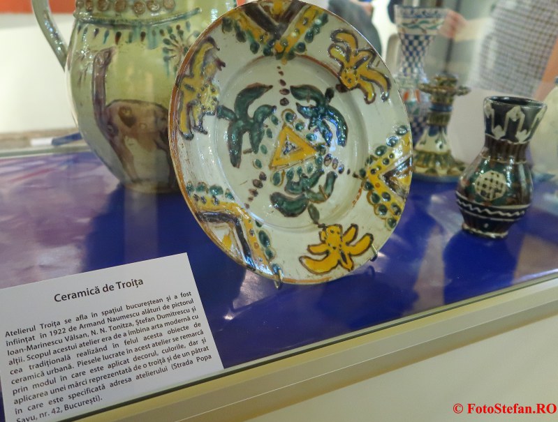 expozitie arta ceramica troita palatul sutu bucuresti