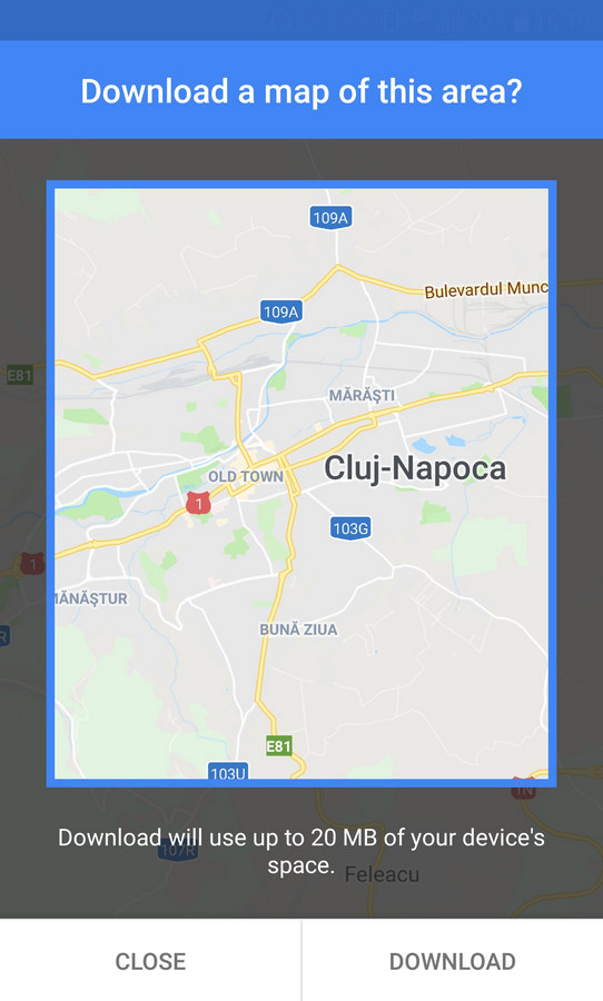 Google Maps offline aplicatie gratuita navigare gps harta