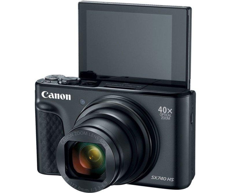Canon PowerShot SX740 HS lcd rabatabil selfie calatorie vacanta