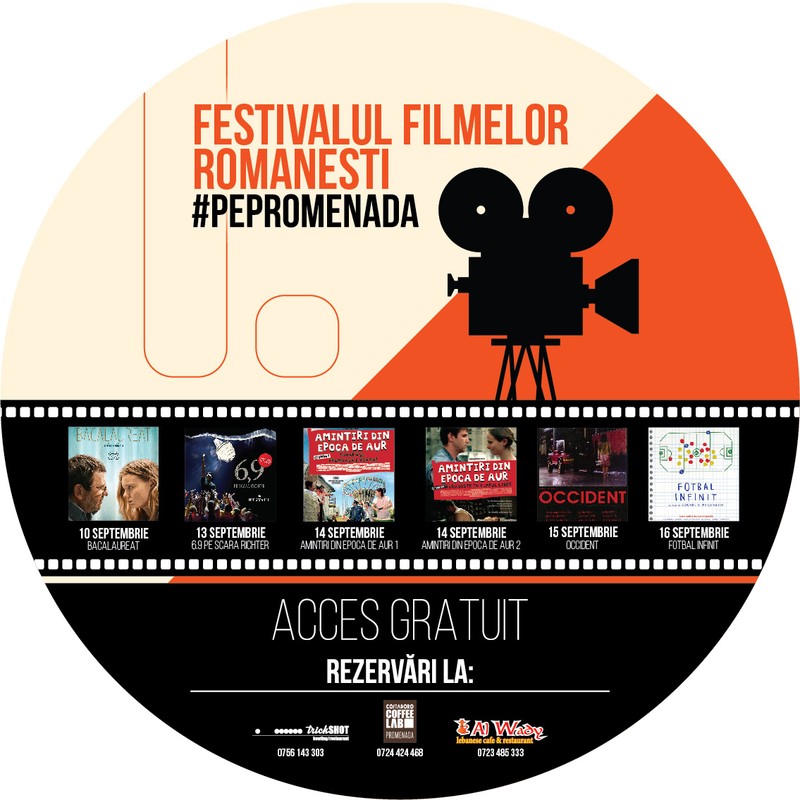 Festivalul Filmelor Romanesti poza afis poster