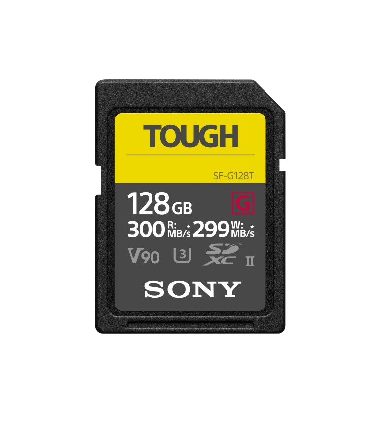 Sony SF-G TOUGH card memorie 128GB rezistent rapid