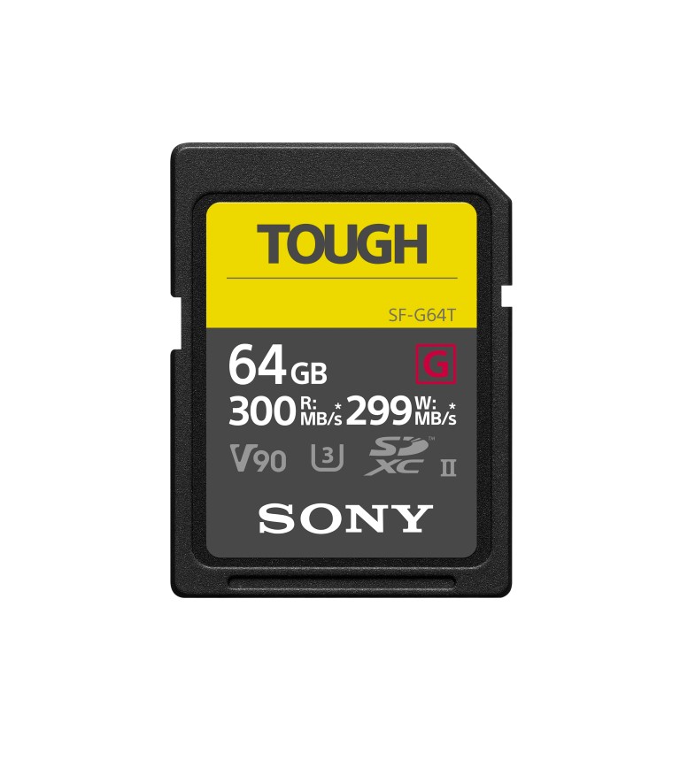 Sony SF-G TOUGH poza card memorie 64GB rapid rezistent