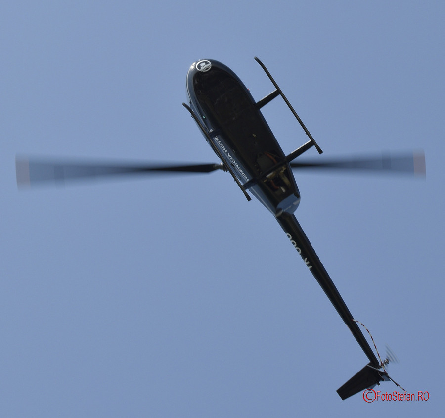 poza elicopter obinson 44 Raven II aeronautic show bucuresti