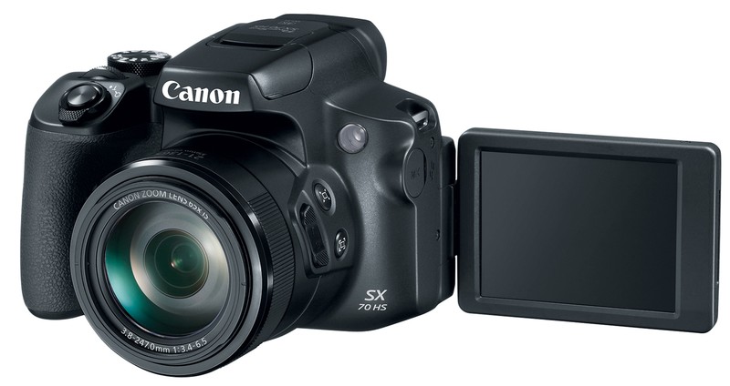 Canon PowerShot SX70 HS poza lcd mobil selfie zoom 65x